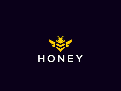 Honey Logo app branding design graphic design honey logo icon illustration logo vector