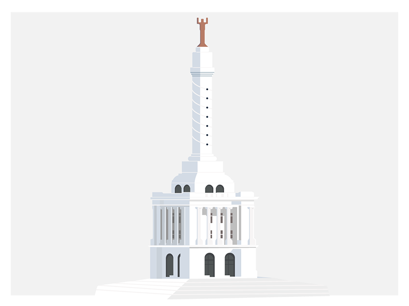 Monumento Santiago by Stanly Javier on Dribbble