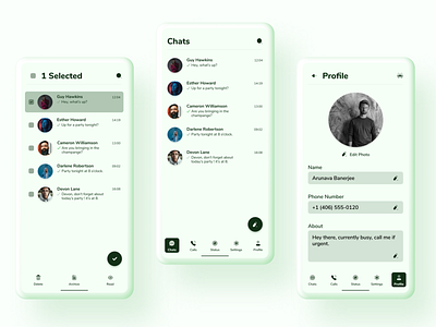 WhatsApp Android Redesign | UI Design
