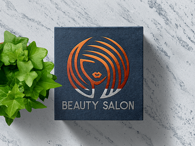 Saloon Logo branding design flyer graphic design illustration logo ui