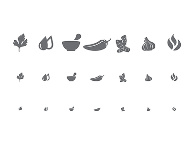 Culinary Icons food icon icons illustration spot illustration