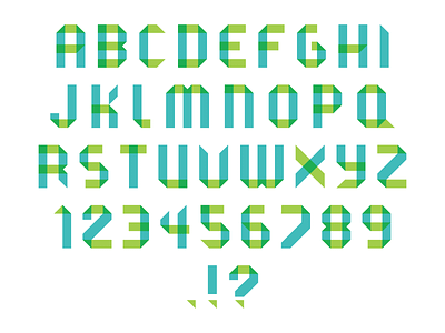 Overprint Type display font letters print type typography
