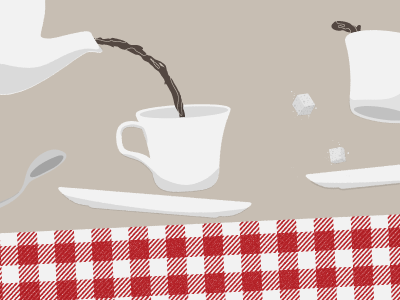 Tea Talk illustration illustrator