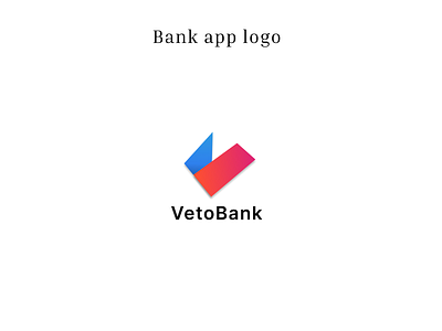 Bank App Logo bank app design logo ui ux