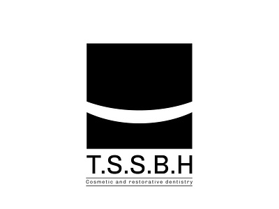 T.S.S.B.H - specialized dental center dental design logo medical vector