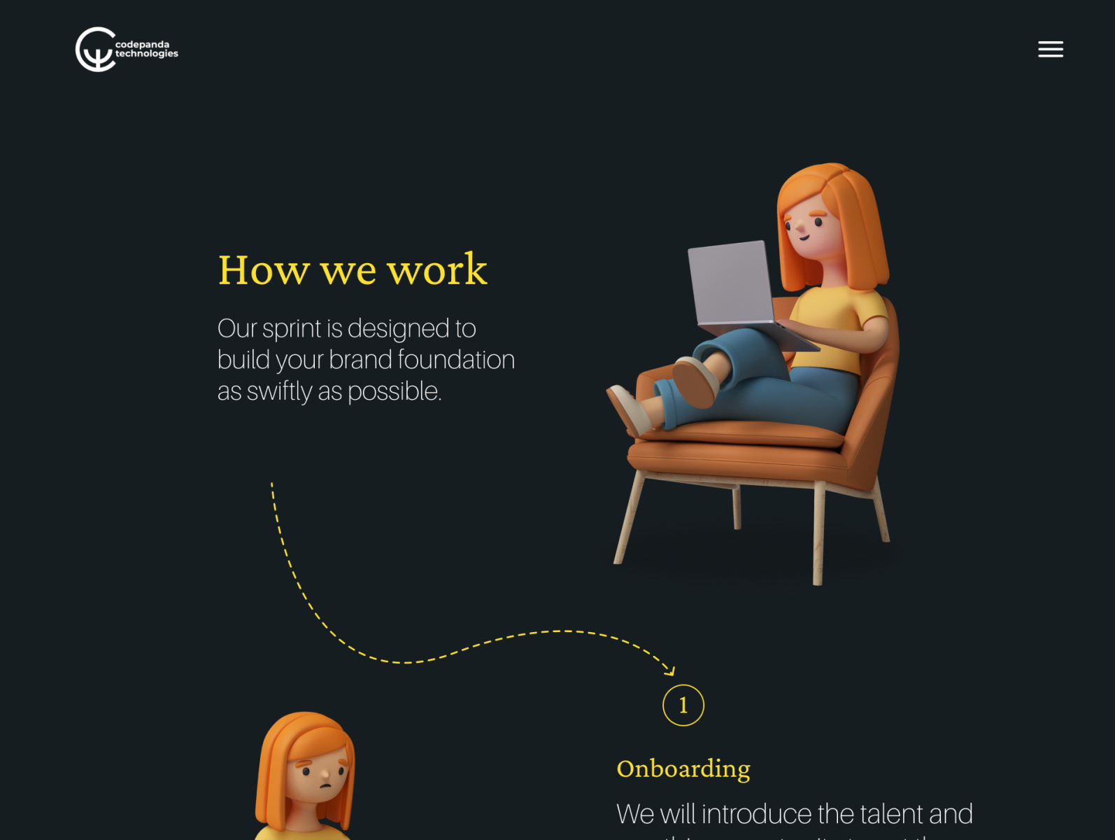 UI/UX Design for It company by Design Theka on Dribbble