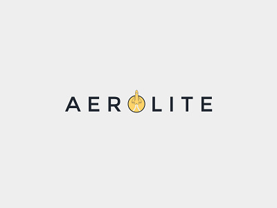 Aerolite Logo branding logo