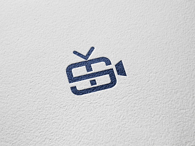 ST camera logo camcorder camera cinema company design film icon isolated letter logo media modern movie multimedia production recording st symbol tv video