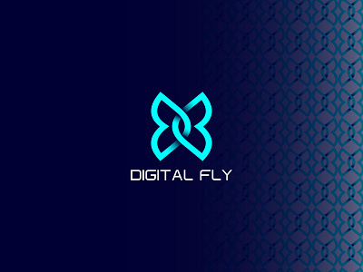 Digital Butterfly logo business butterfly color color butterfly computer concept design digital digital butterfly digital transformation element graphic design icon internet light line logo modern technology wing