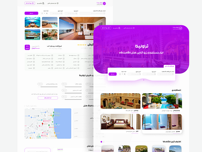 Hotel and accommodation reservation website UI appdesign dribble graphicdesign hotelwebsite illustration reservation ui uidesign uidesigner uiinspiration uiux