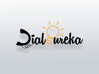 Dialeureka Logo adobe app dialeureka engine logo people search ui ux web world xd