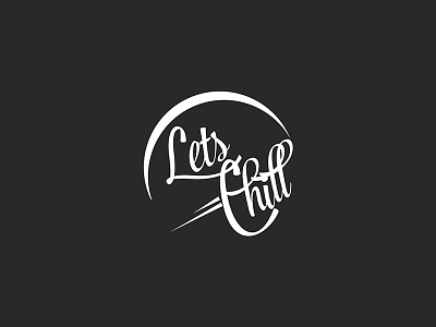 Lets Chill awesome brand chill design fun graphic illustrator letschill logo rock video yo