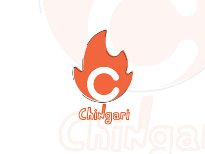 Chingari App adobe app brand graphic illustrator logo social vector