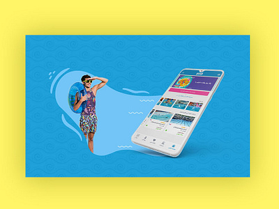 Pool App Banner app design banner banner design pool