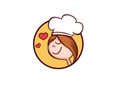 Logo - Mama's baking with love bakery bakery logo baking branding illustration logo mama woman