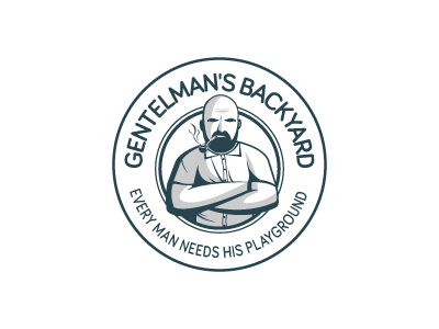 Gentelman's backyard logo sketch