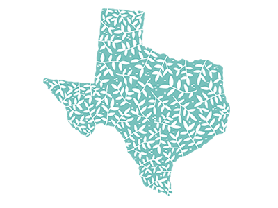 Texas State Silhouette Series by Samantha Wilson on Dribbble