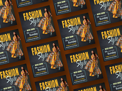 Fashion Flyer designs, themes, templates and downloadable graphic elements  on Dribbble