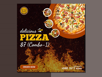 Social Media Design( PIZZA)