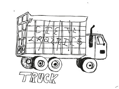 Truck Illustration daily street object illustration illustration street truck