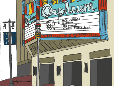 The Orpheum Theatre, Los Angeles