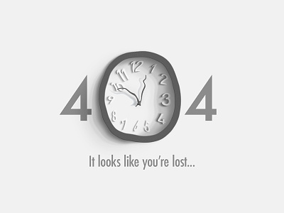 404 Page icon illustration ui