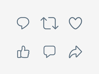 Twitter and Facebook icons