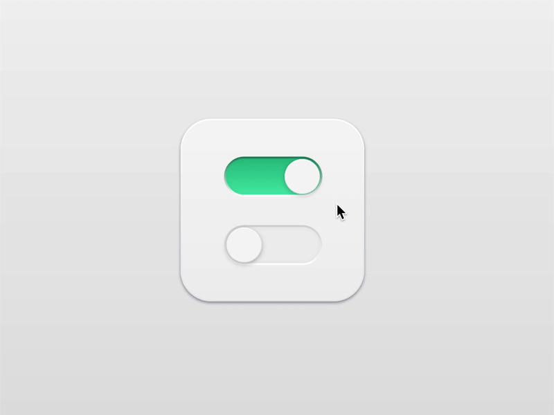 Toggle Animation animation gif interaction invisionstudio off on toggle button toggle switch ui