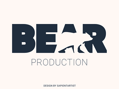 Bear brand identity branding design logo sapientartist type typography vector