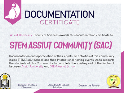 Sac certificate design...