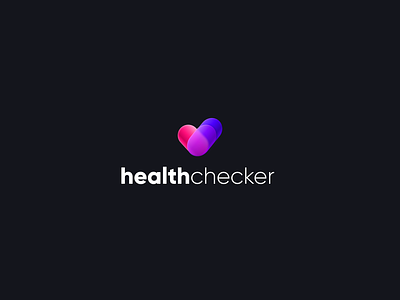 Health Checker App logo animation app big data big sur big sur icon blur branding health health app healthcare heart ios logo medicine medicine app software