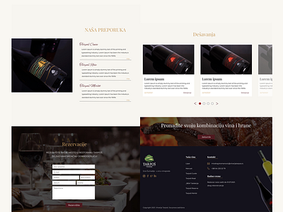 Second part of home page redesign Tarpoš adobe photoshop design figma illustration illustrator minimal ui ux vector web design