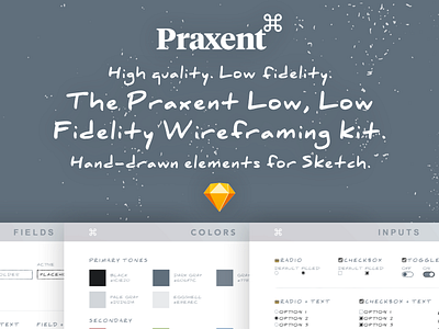 🌟FREE 🌟Praxent Low Fidelity Wireframing UI Kit free free download low fidelity praxent ui ui kit wire frame wireframe wireframe design wireframe kit wireframes wireframing