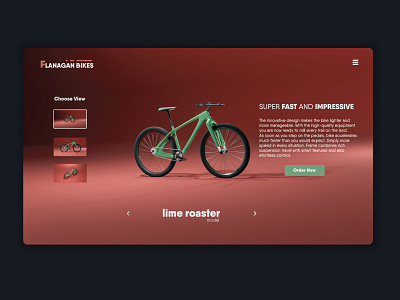 Bike Shop e-commerce 3d branding design ecommerce shop ui ux