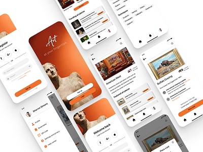 An art auction app - UX Case Study