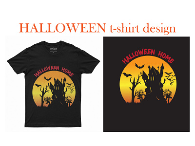 HALLOWEEN T-SHIRT DESIGN branding design halloween halloween t shirt happy halloween illustration modern t shirt new t shirt design t shirt typography