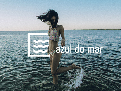 azul do mar azul do mar bikini brand logo store