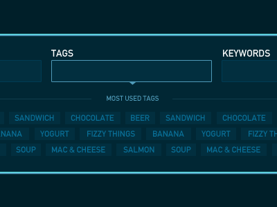 Smart Input forms input multiselect search tags