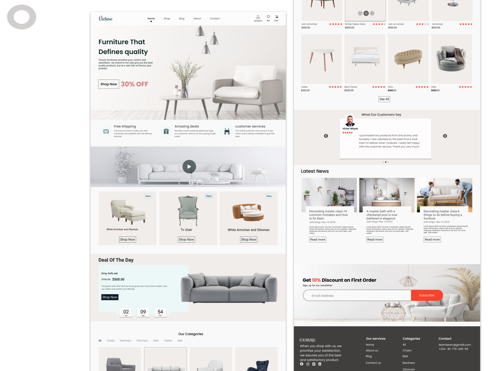 furniture-website-by-ifeanyi-victor-ekweoba-on-dribbble