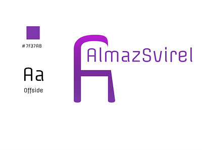 Дизайн логотипа для бренда AlmazSvirel app branding design icon illustration logo logodesign typography ui ux vector