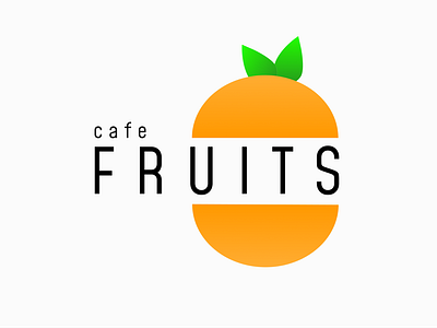 Logo for a cafe, made in a bright style, with a small number of