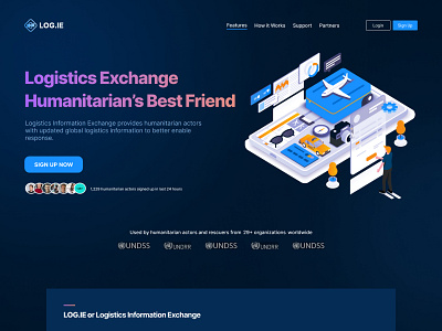 Website Design: Landing Page UI