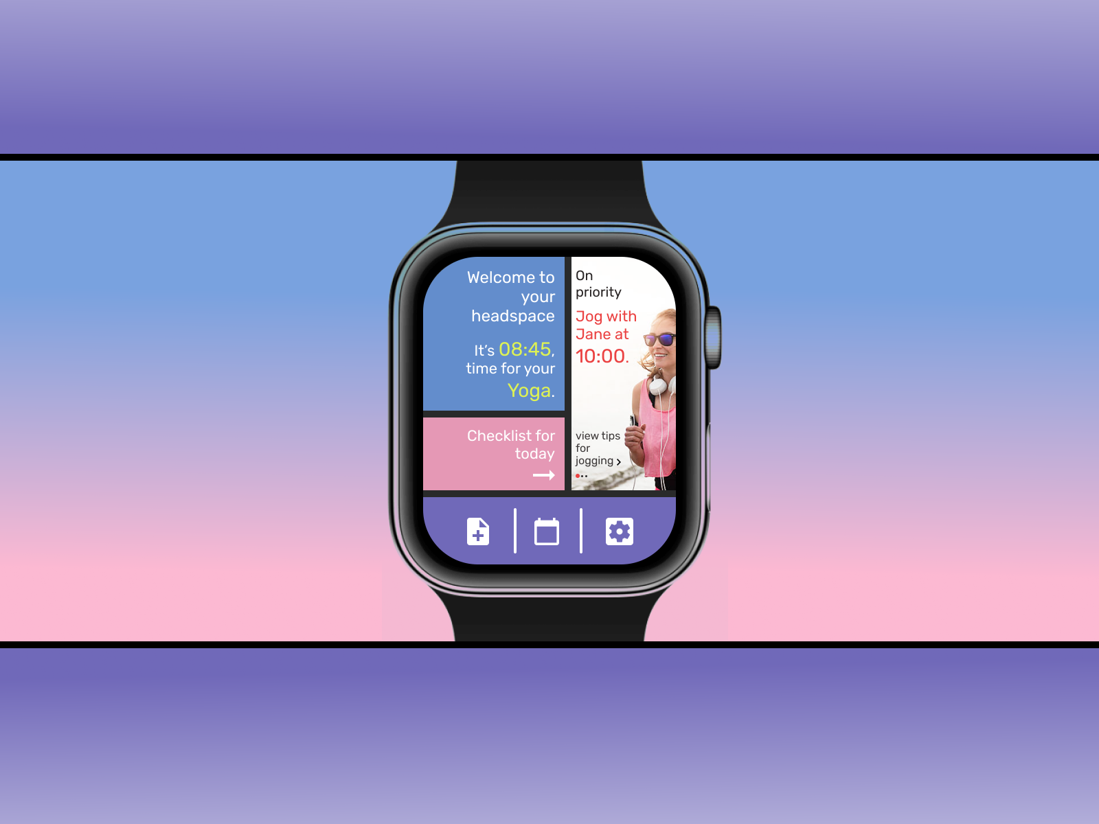 Headspace app for Apple watch by Dikshit Kashyap on Dribbble