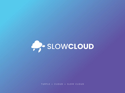 Slow Cloud Logo brand identity branding circle cloud connection graphic design internet logo logo design logo maker logoinspirations modern logo network slow snail speed tech technology tortoise turtle