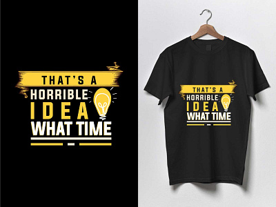 That's a Horrible T-Shirt apparel brand identity branding clothing custom t shirt design fassion logo logoinspirations modern logo t shirt art t shirt designer t shirt illustration tee tees tshirtdesign tshirts