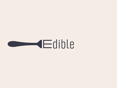 Edible, Food Logo