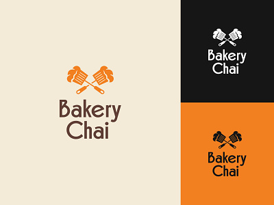Bakery Chai Logo bakery baking brand identity branding bread cake cake shop chai cupcake design illustration logo logoinspirations modern logo pastry vector