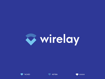 Wirelay Logo Design