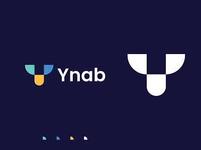 Ynab Logo Design brand identity branding design elegant identity logo logo designer logo mark logo type logoinspirations logos modern logo professional symbol tech technology vector