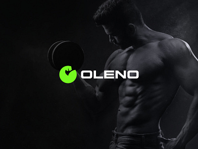 Oleno - Fitness logo alphabet brand identity branding design exercise fitness gym letter o logo logoinspirations modern logo monogram o logo sport vector workout
